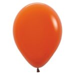 Sunset Orange Latex Ballon 062