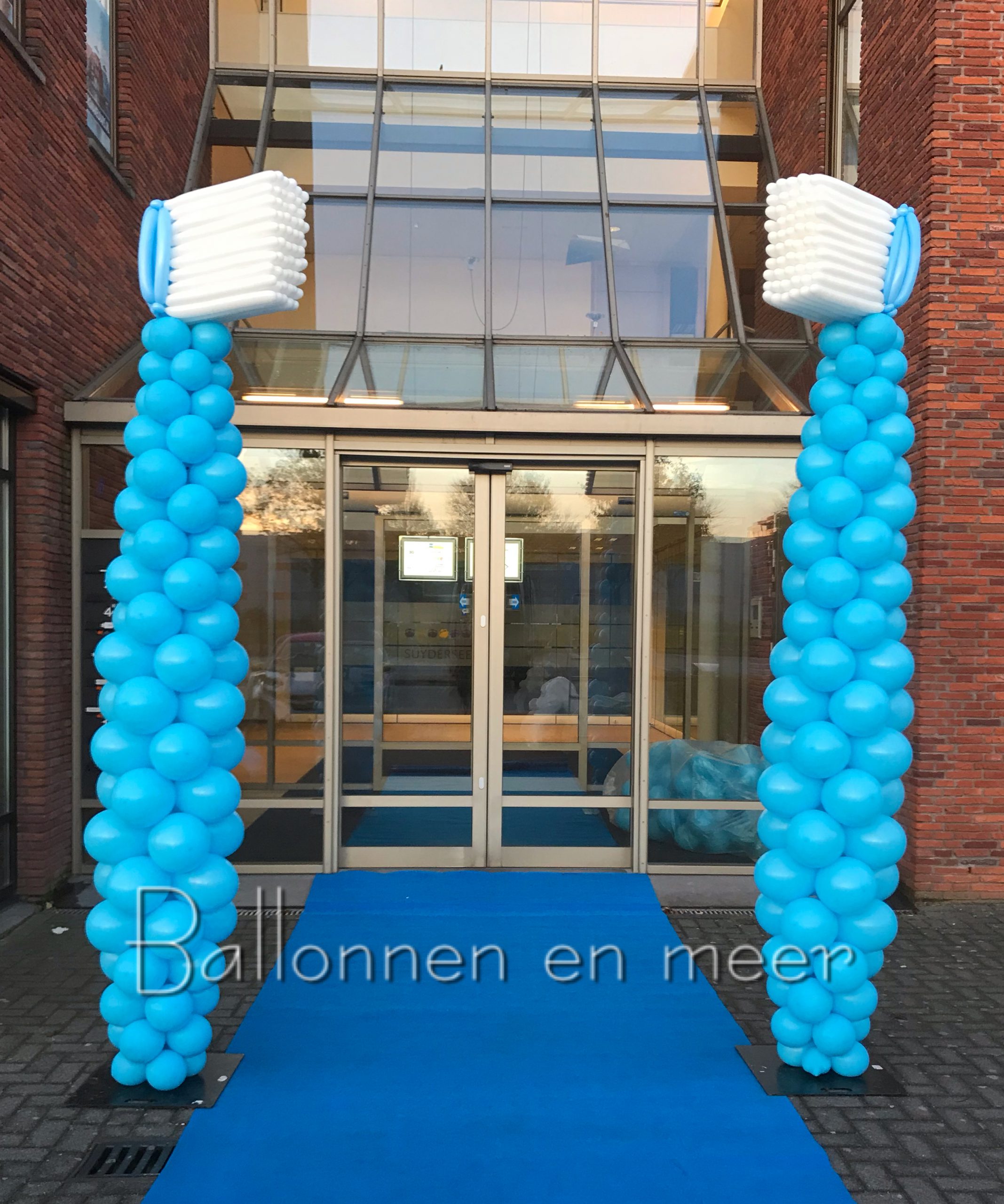 Ballondecoratie Tandenborstel