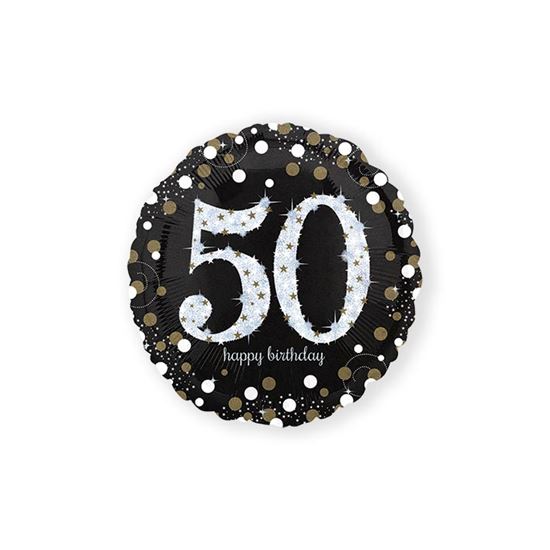folie ballon 50 confetti print HB