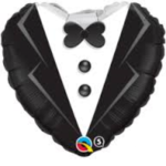 Folieballon Wedding Tuxedo