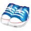 Folieballon Sneakers Baby Boy