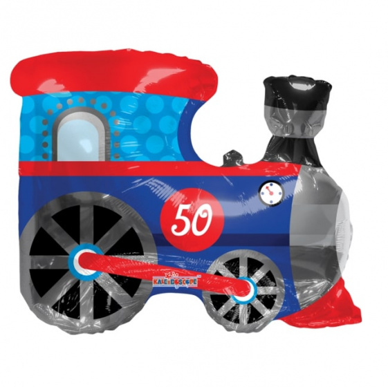 Trein Stoomlocomotief folie ballon