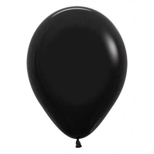 Black Latex Ballon R12