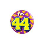 button I'm 44 jaar