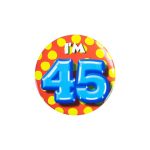 button I'm 45 jaar