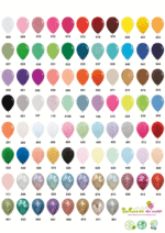 kleuren kaart van de ballonnen