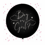 Latex Reveal Ballon Baby Luchtballonnen Gender Reveal Roze