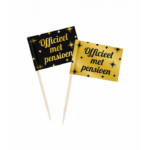 Vlagprikkers officieel met pensioen