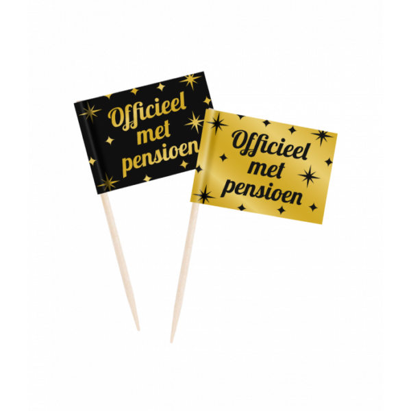 Vlagprikkers officieel met pensioen