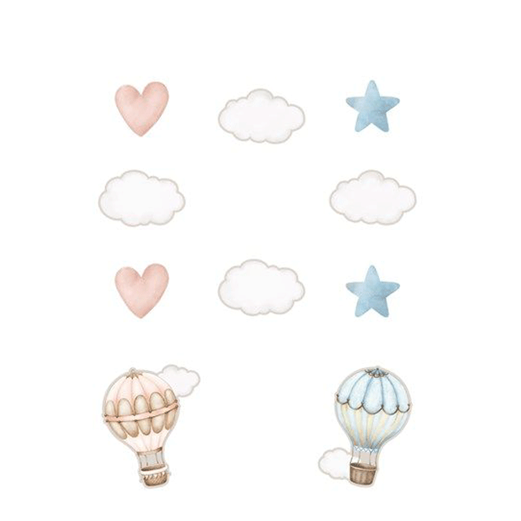 Hangdecoratie Baby Luchtballonen Gender Reveal